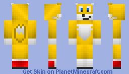 Miles Tails The Fox Minecraft Skin