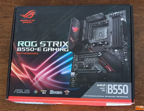 Why You Need The ASUS ROG STRIX B550-E GAMING Motherboard Review - Legit Reviews