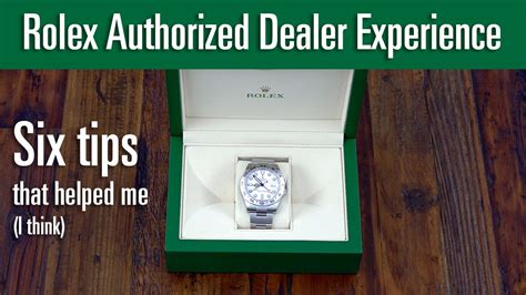 Rolex Authorized Dealer Experience - YouTube