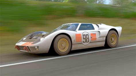 Shelby American’s Miles/Ruby 1966 Daytona 24 Hours livery, Ford GT40 ...