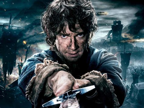 Bilbo Baggins The Hobbit Poster HD desktop wallpaper : Widescreen ...