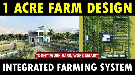 1 Acre Agriculture Farm Design | Integrated Farming System Model | How ...