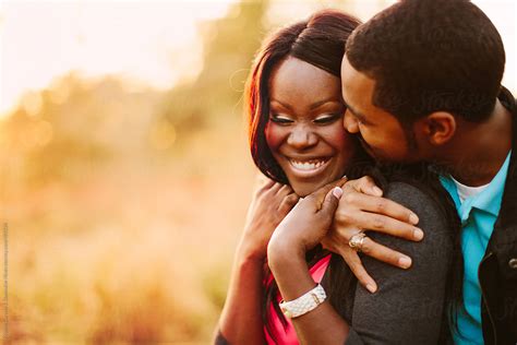 "Affectionate And Happy Black Couple Together Outdoors" by Stocksy ...