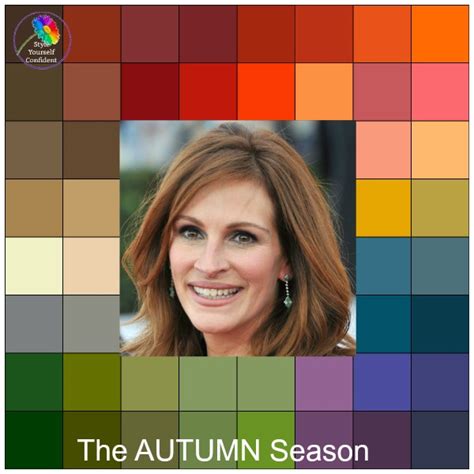 Seasonal Color Analysis Autumn