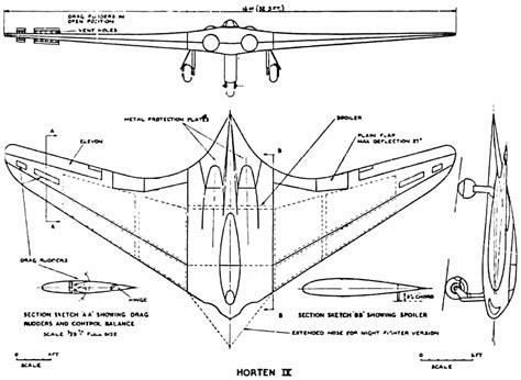 Exo Cruiser: Horten H IX (or Ho 229 or Gotha Go 229) Construction Details and Story