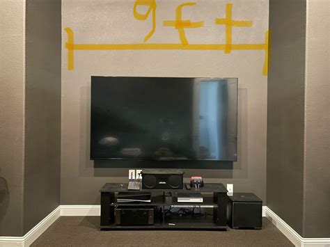 Floor standing speakers on 9ft space : r/hometheater