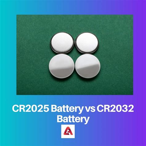 Cr 2025 Battery Vs 2032 - List of Disney Project 2025