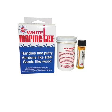 Marine-Tex Epoxy Putty- White (2oz) - Products