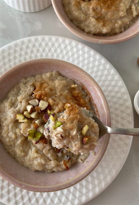 Almond Milk Rice Pudding - Unique Cooks