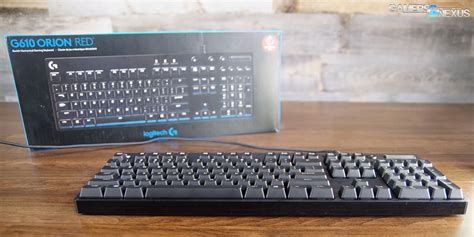 Logitech G610 Mechanical Keyboard Review & Tear-Down (MX Red) | GamersNexus