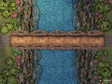 Elven Bridge – Angela Maps – Free, Static, and Animated Battle Maps for D&D and other RPGs