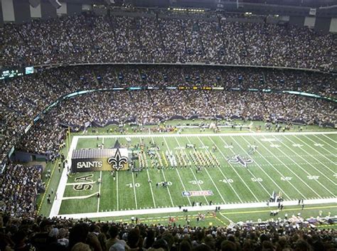 Saints game inside the Superdome - 64 Parishes