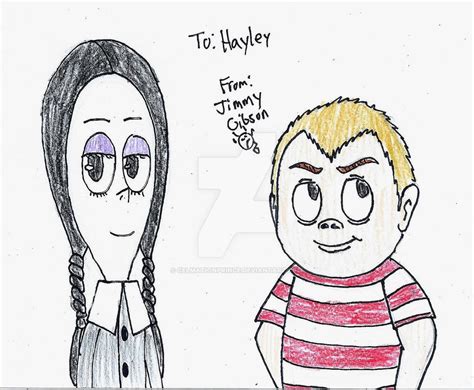 ART TRADE: Wednesday and Pugsley Addams by CelmationPrince on DeviantArt