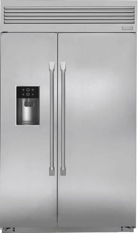 GE Monogram ZISP480DKSS 48 Inch Built-in Side-by-Side Refrigerator