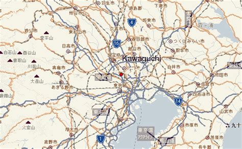 Kawaguchi Map - Japan