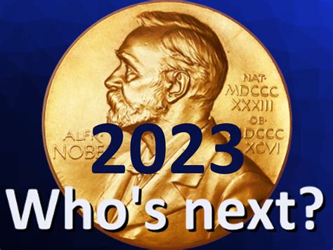 Who's Next? Nobel Prize in Chemistry 2023 - ChemistryViews