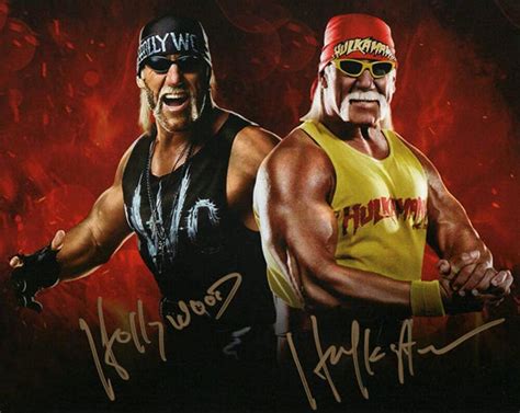 Hollywood Hulk Hogan Nwo Wwf Wwe 8x10 print Signed | Etsy