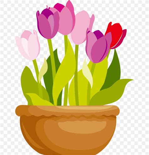 Vector Cartoon Flowers, PNG, 651x855px, Flowerpot, Blog, Can Stock ...