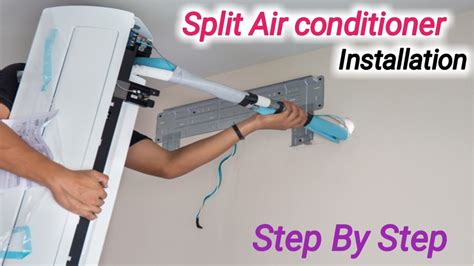 Split Air Conditioner Installation Step By Step | How to Install a Duct ...