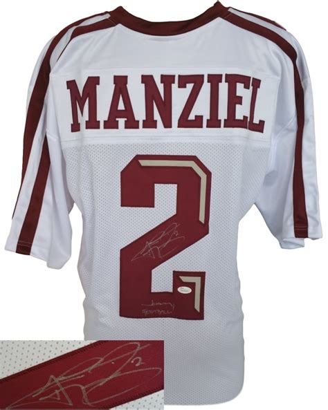 Johnny Manziel Signed Texas A&M Aggies Jersey Inscribed "Johnny ...