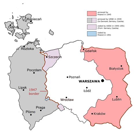 Territorial changes of Poland during and after World War 2 : r/imaginarymaps