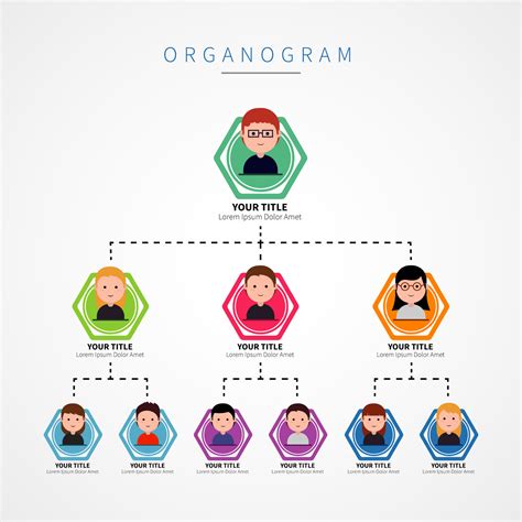 Flat Organogram Illustration 182503 Vector Art at Vecteezy