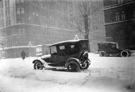 Old Photographs of Vancouver's Snowy History