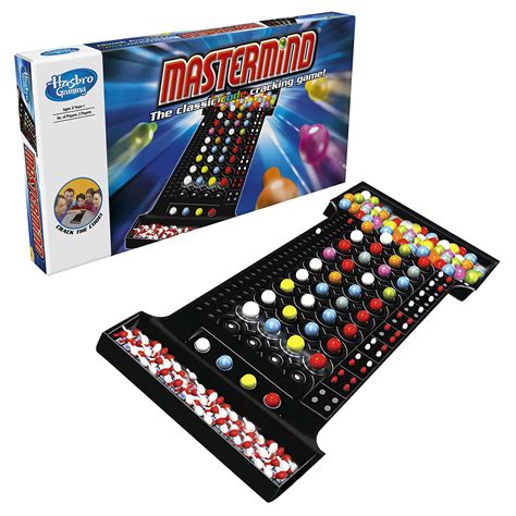 Hasbro Gaming Mastermind The Classic Code Cracking Game for Ages 8 and Up, for 2 Players ...