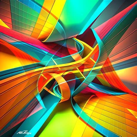 Lines Digital Art by Mike Peconge - Fine Art America