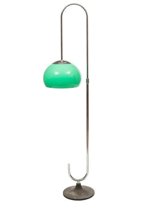 Mid-Century Modern Chrome Floor Lamp | Widewalls