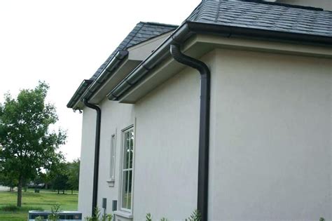 Image result for black gutters white house | Gutters, Elegant homes, Gutter colors