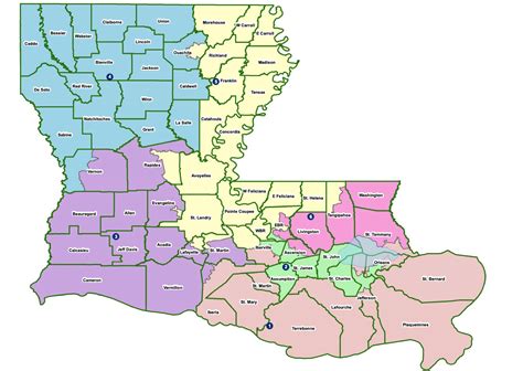 7 maps the Louisiana Legislature will consider for new congressional ...