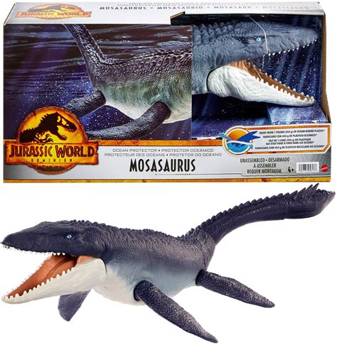 Mattel Jurassic World Dominion Mosasaurus With Movie-accurate Sea ...