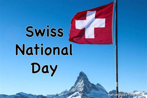 Switzerland National Day 2023 - Tuesday, August 1 - Nationaldaytime.com