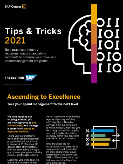 WW Tipsheet-Industry Tips and Tricks From Sap Concur | PDF | Credit Card | Value Added Tax