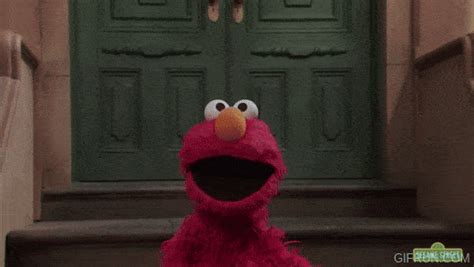 Crazy Elmo gif : Wallpaper, Stick, Dancing And More - Mk GIFs.com