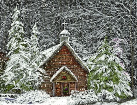 Snowy Church | Snow is just around the corner...Christmas 20… | Flickr