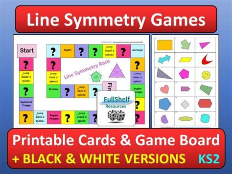 Line Symmetry in Shapes Games | Teaching Resources