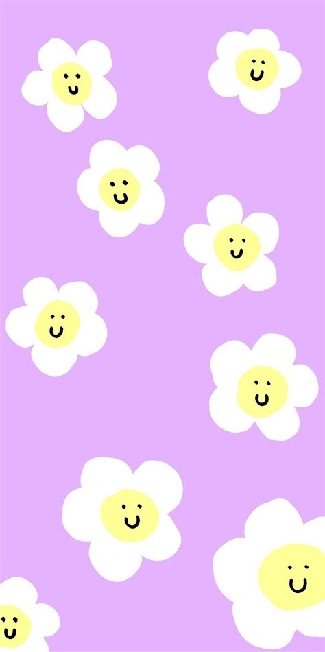 Fondo lila de flores 💜 | Fondo de pantalla de margarita, Fondos de ...