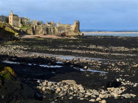 Tour Scotland: Tour Scotland February Photographs Castle And Coastline St Andrews Fife