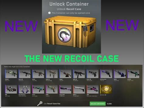 The new Recoil Case (CSGO) What is inside???? - YouTube