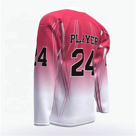 Blank Design College Pink Ice Hockey Jerseys Uniform - Buy Pink Ice Hockey Jerseys,College ...