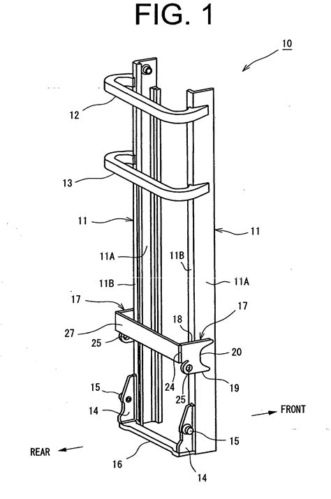 Parts of a forklift mast - Derfab