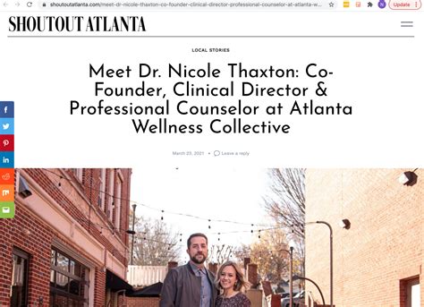 Featured In: Shoutout Atlanta — Atlanta Wellness Collective | Expert ...