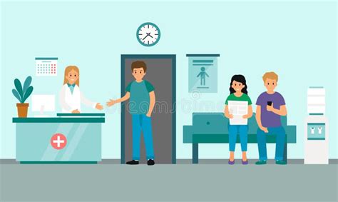 Medical Receptionist Clipart