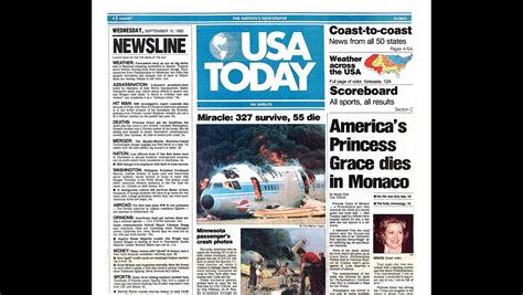 USA TODAY newspaper turns 35
