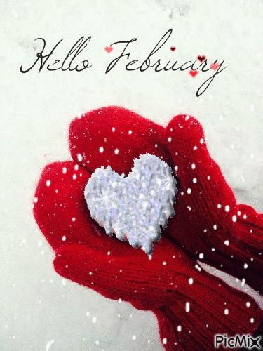 Snow Heart - Hello February Gif Pictures, Photos, and Images for ...