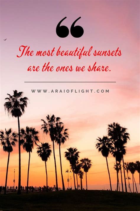 100+ Romantic Sunset Love Quotes ️ for Every Sunset Lover | A RAI OF LIGHT