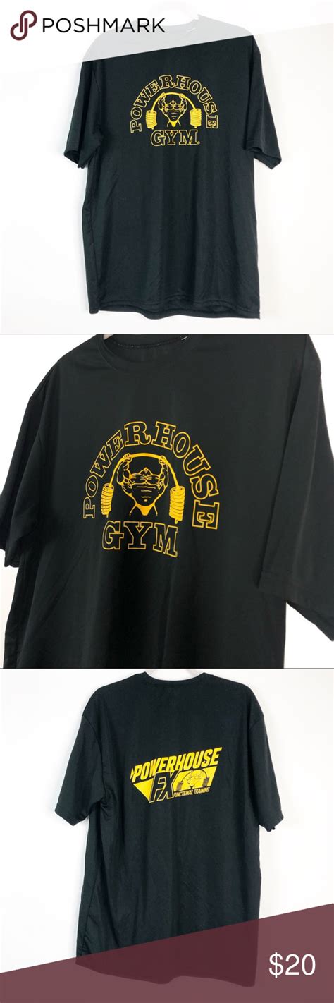 Powerhouse Gym Functional Training Shirt XXL | Training shirts, Shirts, Xxl