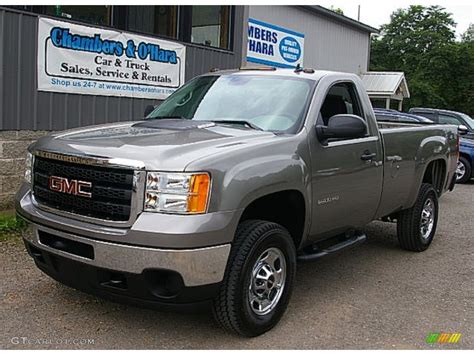 2013 Steel Gray Metallic GMC Sierra 2500HD Regular Cab 4x4 #84312482 ...